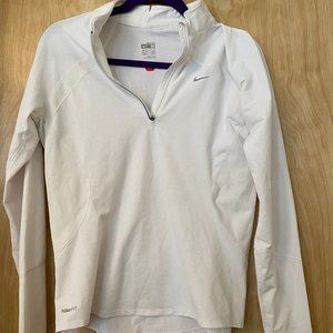 Nike 1/4 zip long sleeve workout top